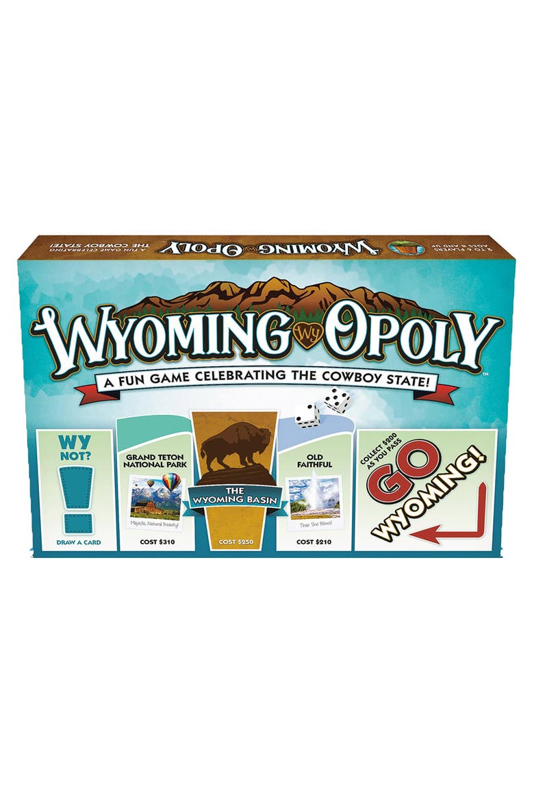 Wyomingopoly Monopoly Board Game, Alternate, color, Multicolored
