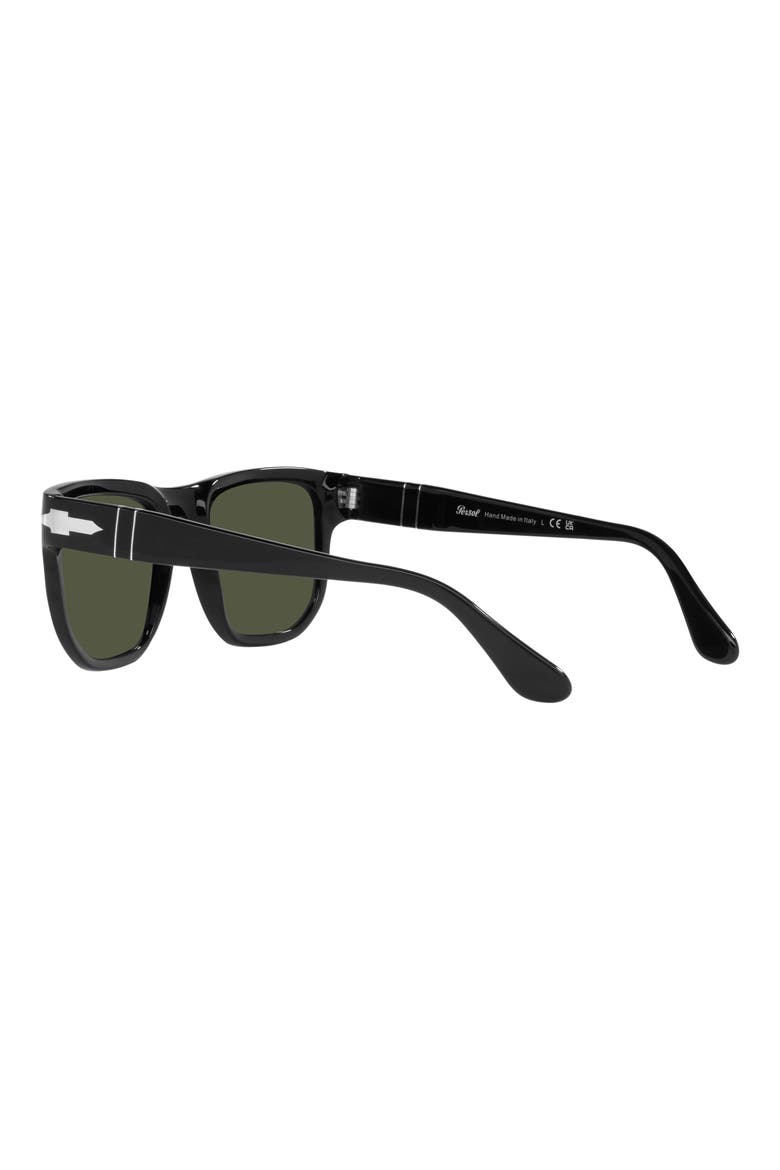 55mm Square Sunglasses, Alternate, color, BLACK