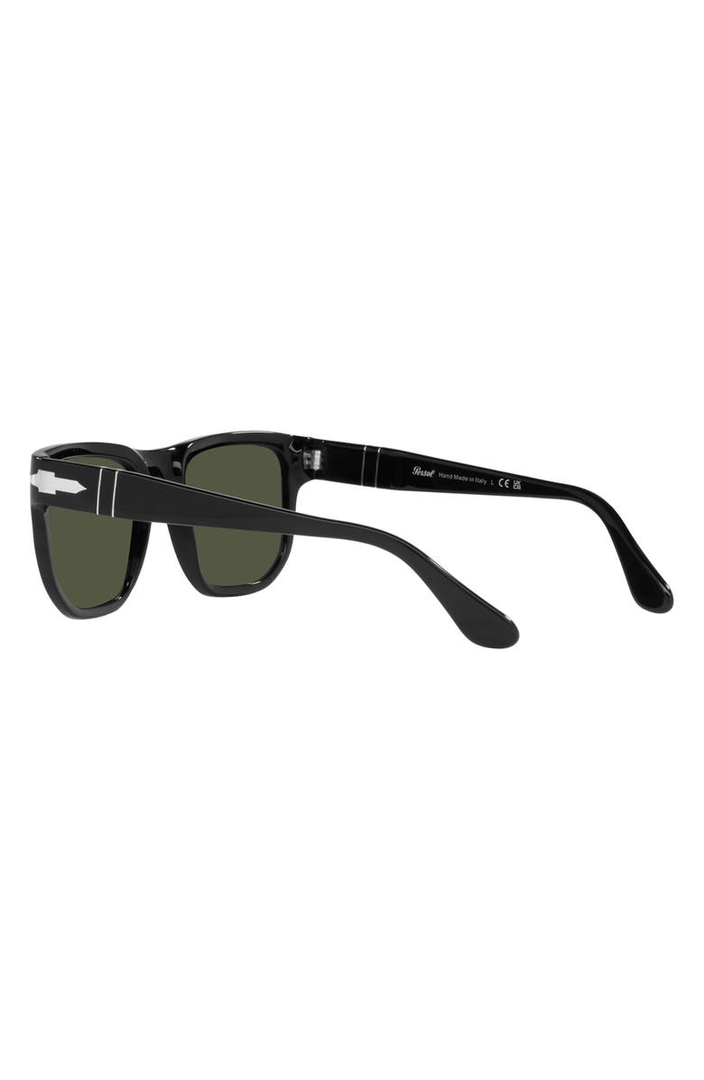 Persol 55mm Square Sunglasses, Alternate, color, Black