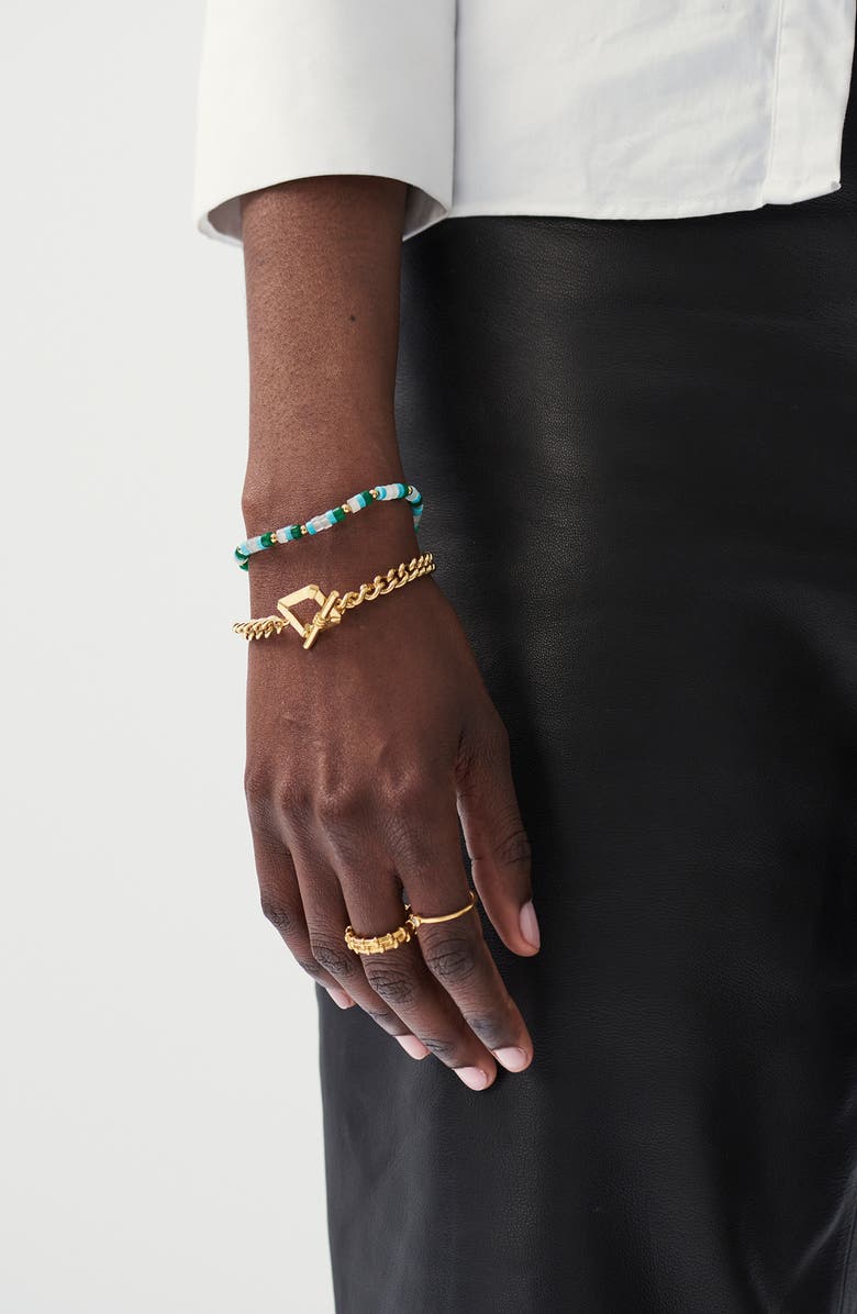 Missoma Beaded Bracelet, Alternate, color,