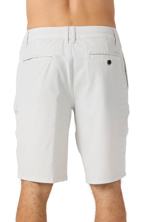 O'neill Reserve Water Repellent Shorts In Heather Fog