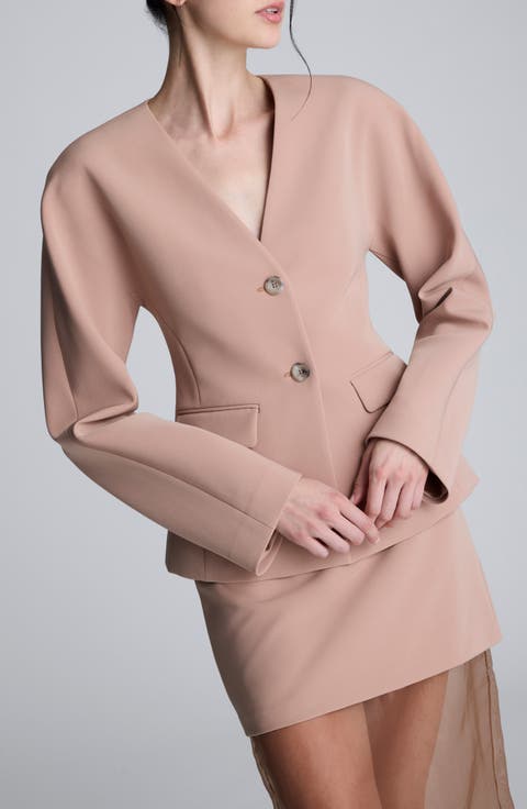 V-Neck Blazer