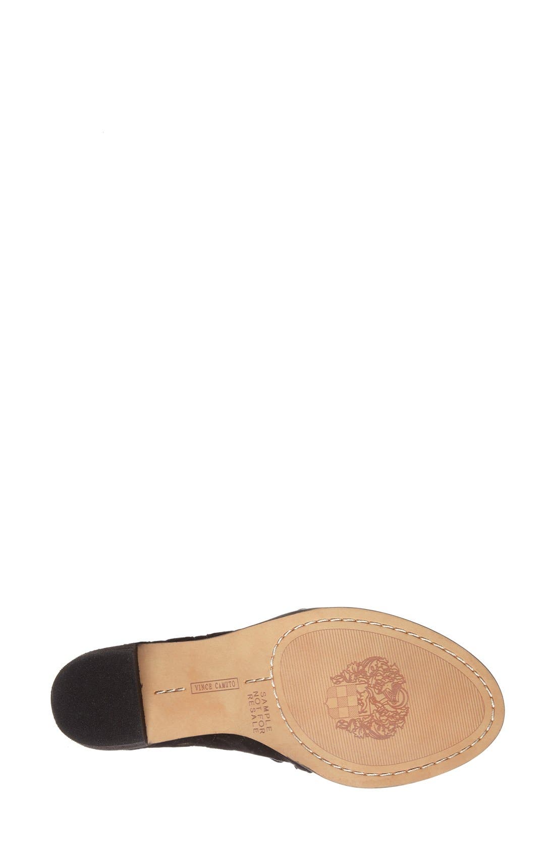 'Tarita' Cutout Lace-Up Sandal (Nordstrom Exclusive), Alternate, color, BLACK