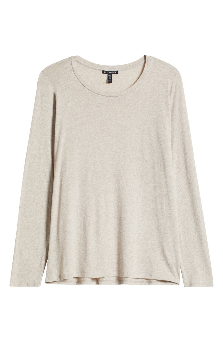 Eileen Fisher Long Sleeve T-Shirt, Alternate, color, 