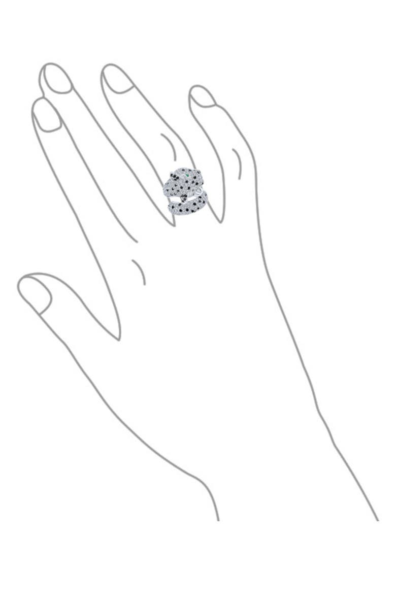 BLING JEWELRY CZ Animal Statement Ring, Alternate, color,
