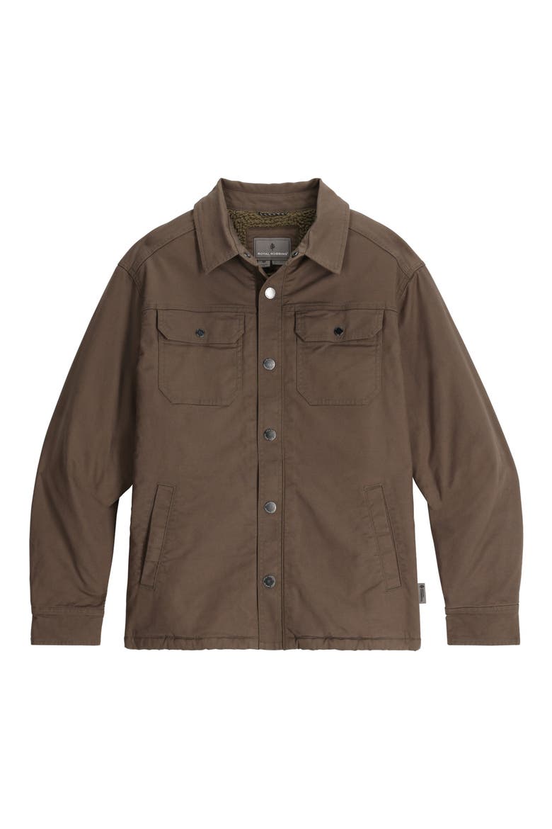 El Cap Cotton Blend Shacket, Main, color, FORESTER