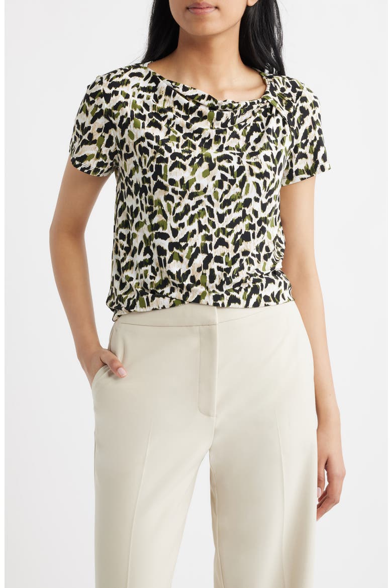 Asymmetric Neck Top, Main, color, BAY LEAF MULTI
