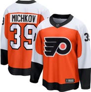 FANATICS Men's Fanatics Matvei Michkov Orange Philadelphia Flyers Home Premier Breakaway Player Jersey