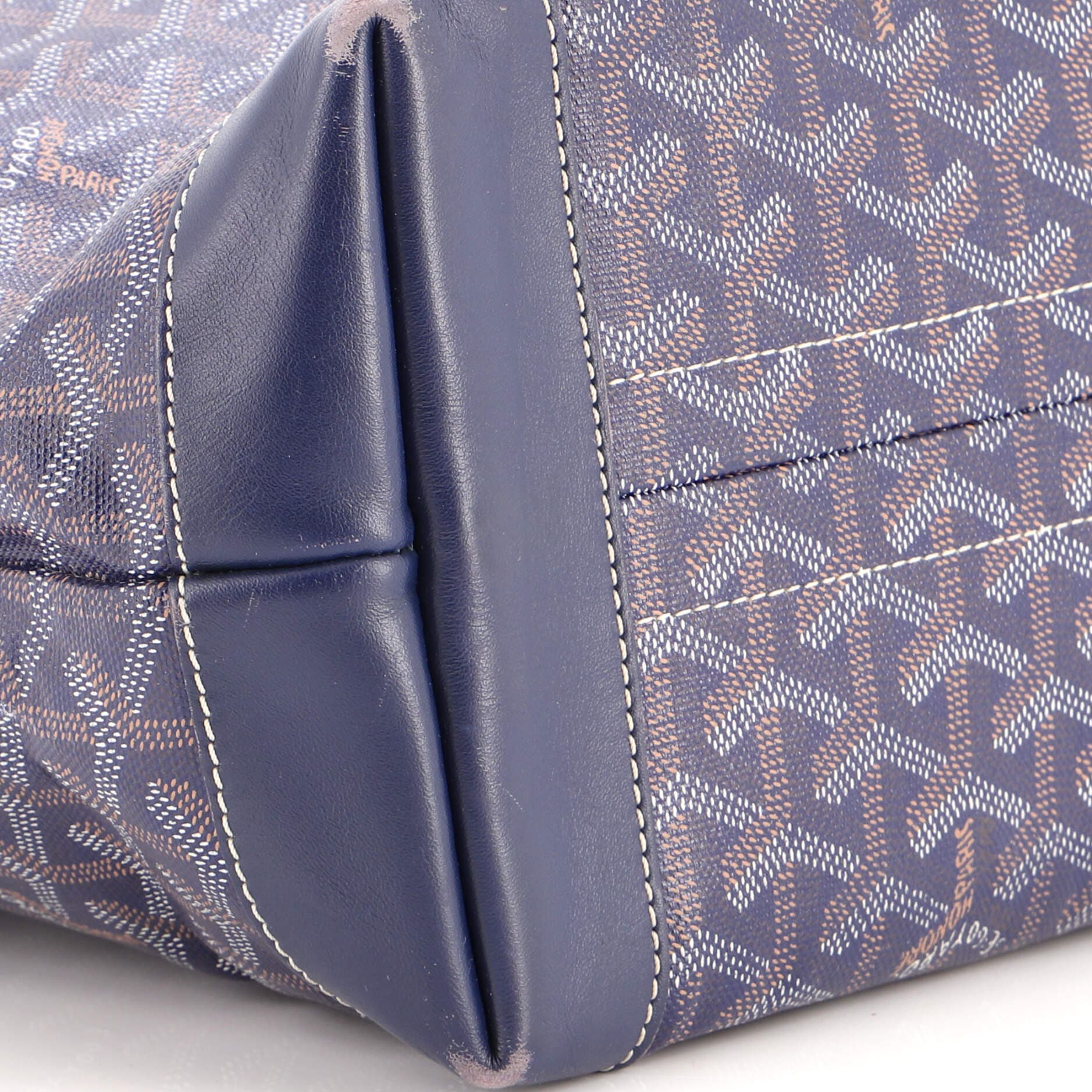 Bellechasse Bag Coated Canvas PM, Alternate, color, Blue