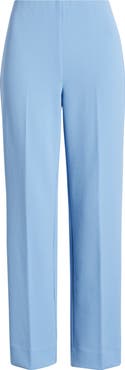 Anne Klein Hollywood Waist Straight Leg Ankle Pull-On Pants