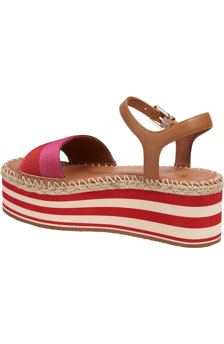 Kate Spade New York picnic platform sandal, Alternate, color, Festive Pink Multi