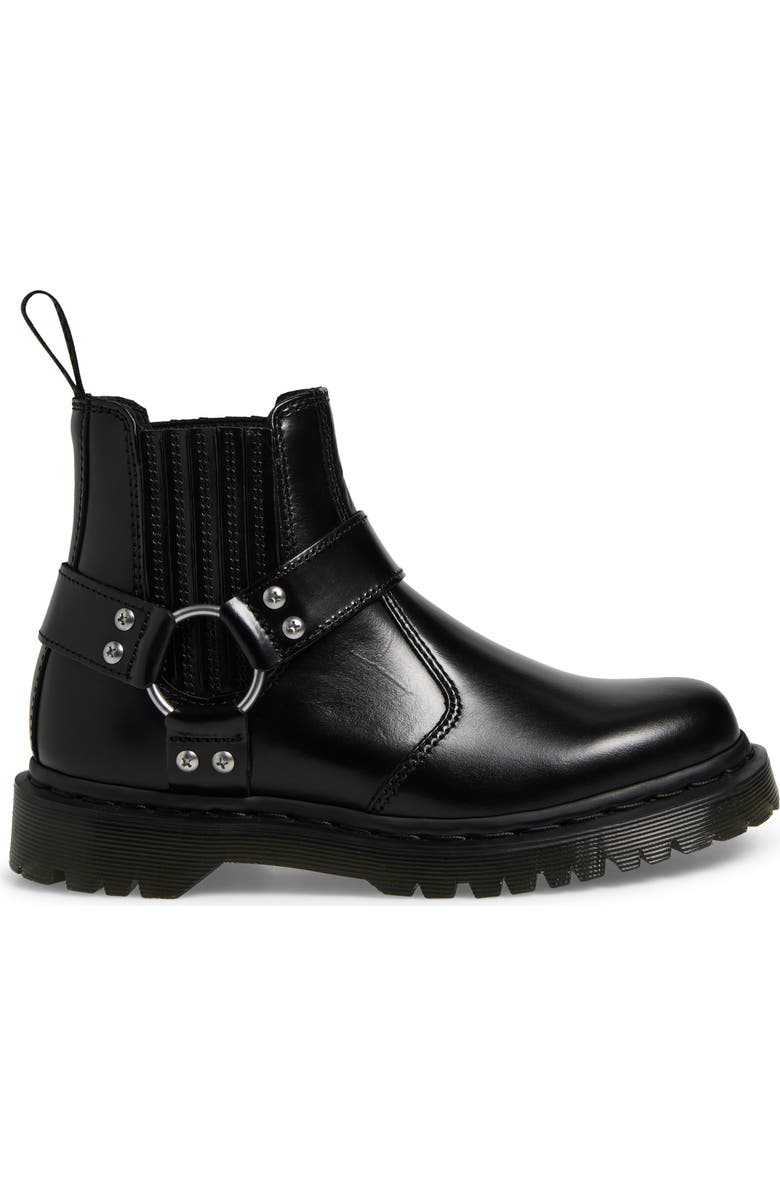 Dr. Martens Analine 2976 Harness Boot, Alternate, color, Black Analine