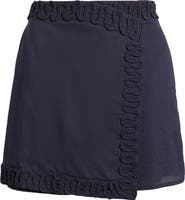 CIEBON Silla Embroidery Detail Cotton Skort