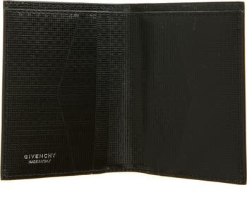 4G Logo Embossed Leather Continental Wallet