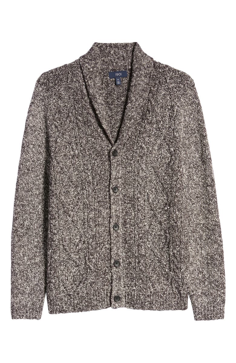 1901 Shawl Collar Cardigan, Alternate, color,