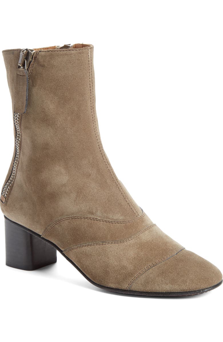 Chloé Lexie Block Heel Boot, Main, color,
