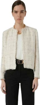 GERARD DAREL Taissa Tweed Cropped Jacket