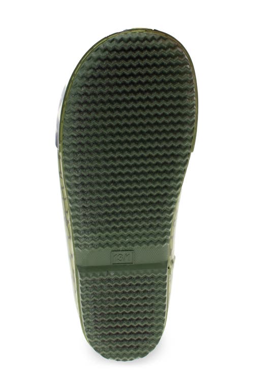 Western Chief Kids' T-rex Rain Boot In Green