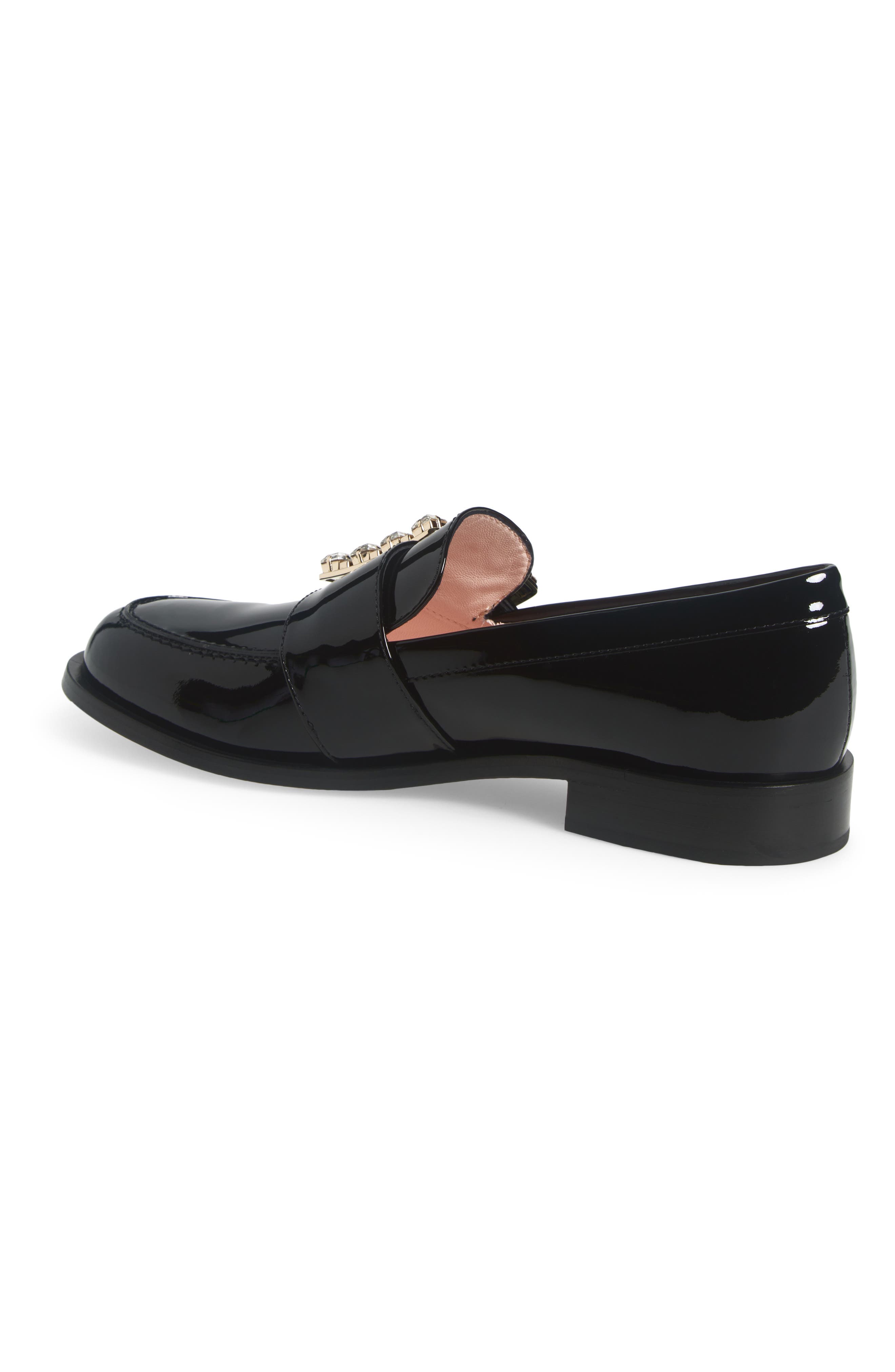 Roger Vivier Très Vivier Buckle Patent Leather Loafer, Alternate, color, 