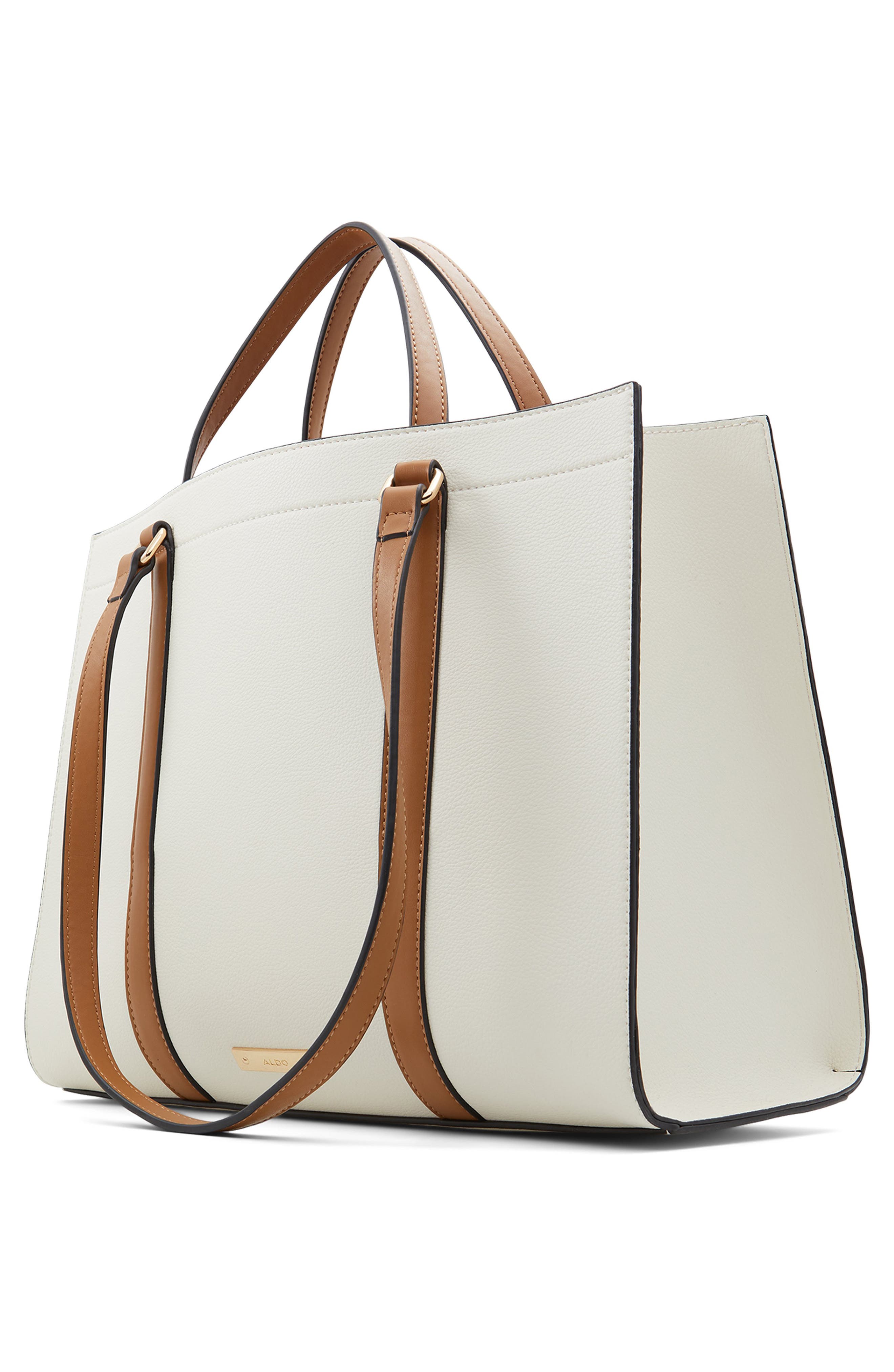 ALDO Ninetonine Faux Leather Tote & Crossbody Bag, Alternate, color, 