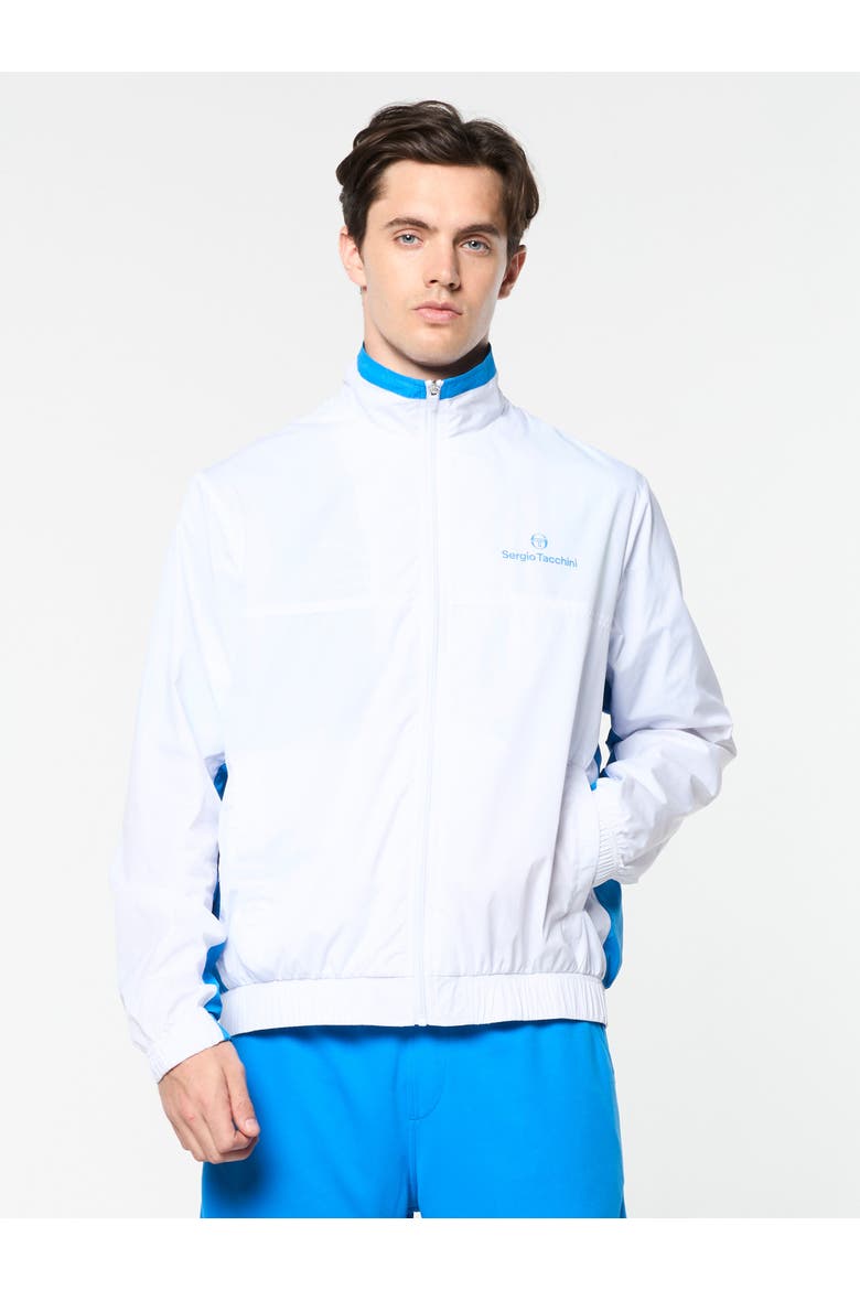 Luca Track Jacket, Main, color, BRILLIANT WHITE
