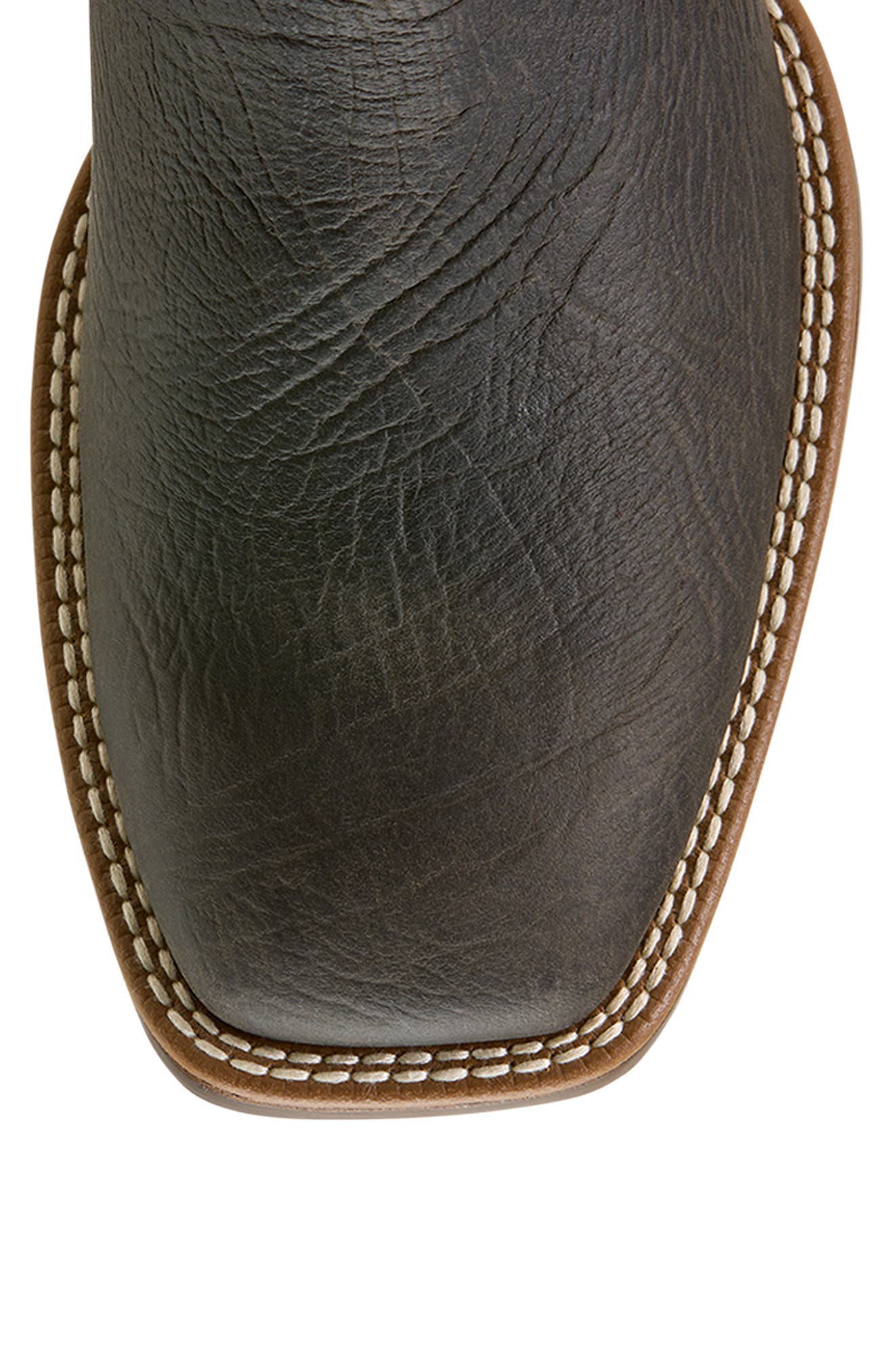 Ariat Booker Wide Square Toe Western Chelsea Boot, Alternate, color, Gray