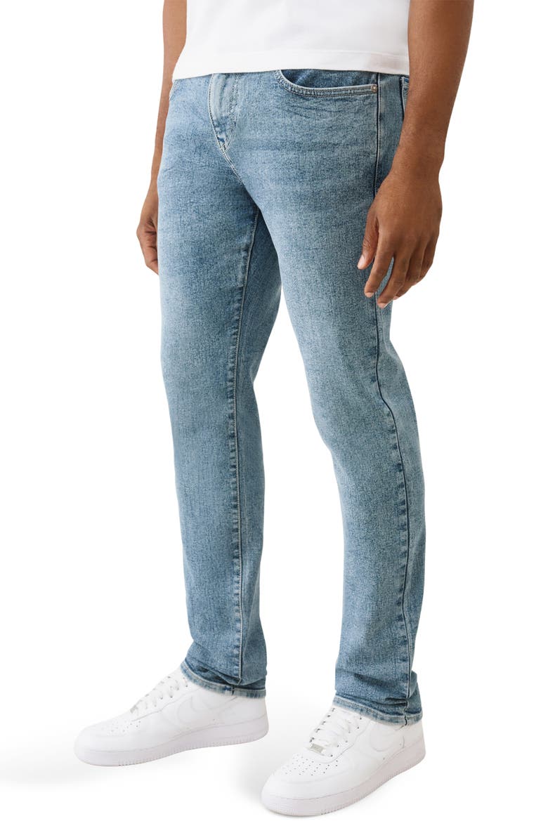 True Religion Rocco Skinny Jeans, Alternate, color, Light Peppermint