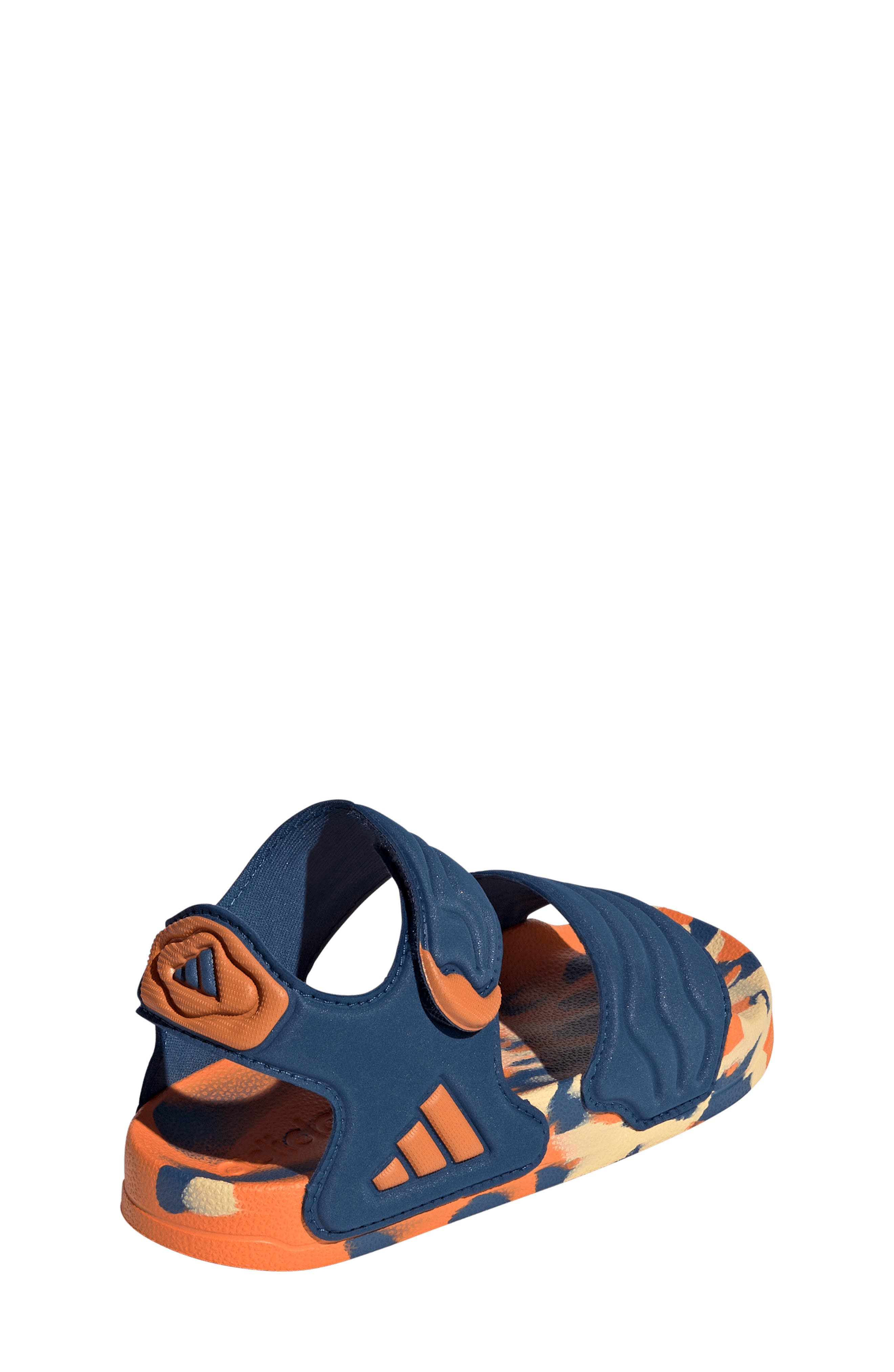 Kids' Adilette Sandal, Alternate, color, DUSKY/ ORANGE/ TANGERINE