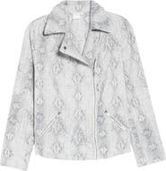 Adyson Parker Animal Print Moto Jacket