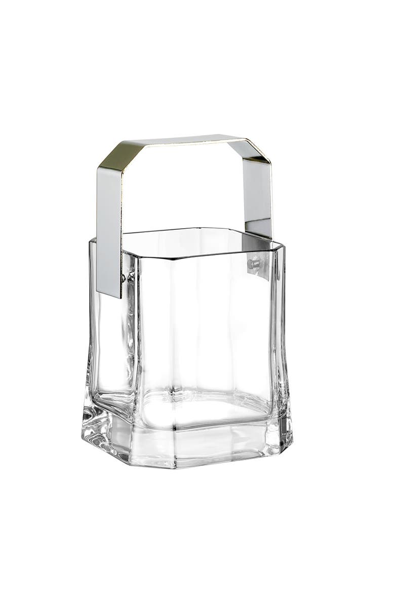 Ice Bucket Secchiello Ghiaccio Cibi, Main, color, Clear Crystal
