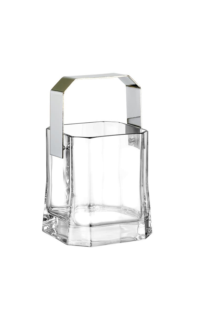 Arnolfo Di Cambio Ice Bucket Secchiello Ghiaccio Cibi, Main, color, Clear Crystal