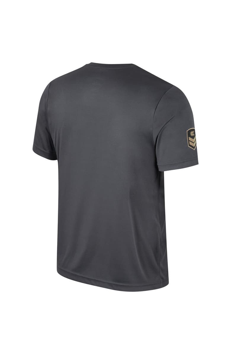 COLOSSEUM Men's Colosseum Charcoal Maryland Terrapins OHT Military Appreciation  T-Shirt, Alternate, color, 