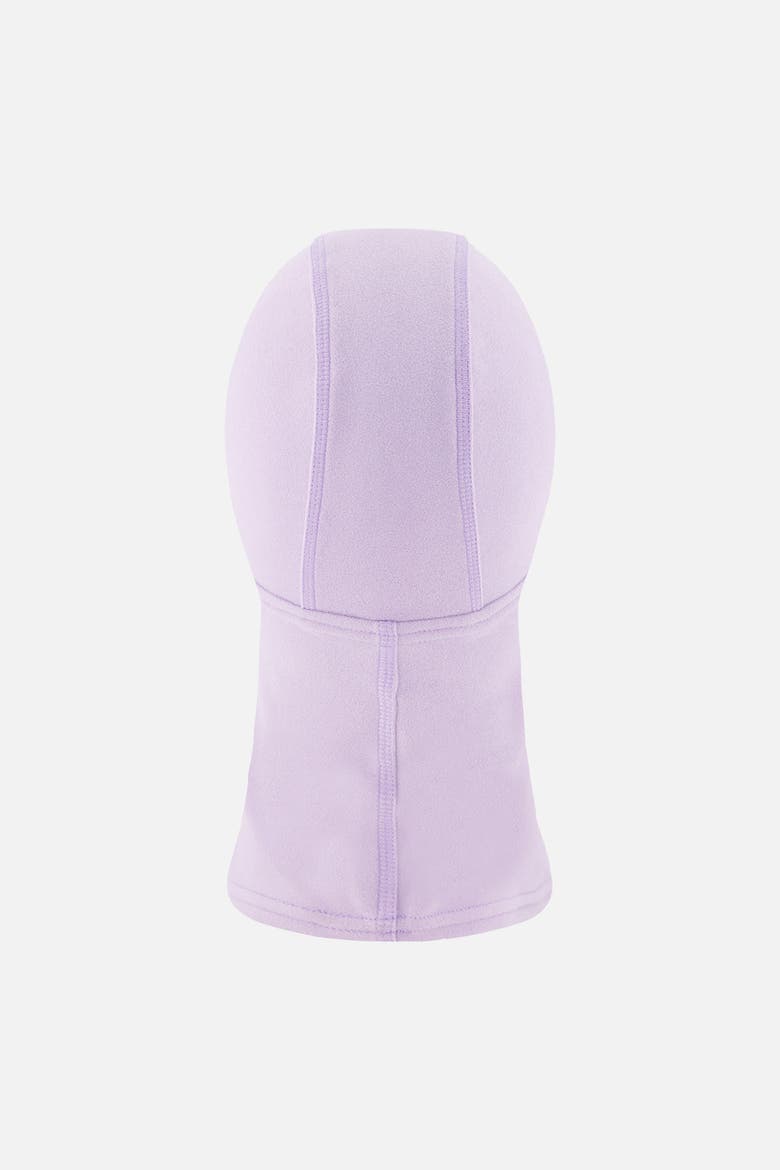 Brushed Jersey Stretch Reflective Patch Balaclava, Alternate, color, Lavender