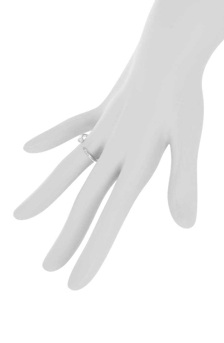 MESHMERISE Pavé Diamond Ring - 0.06 ctw, Alternate, color, White