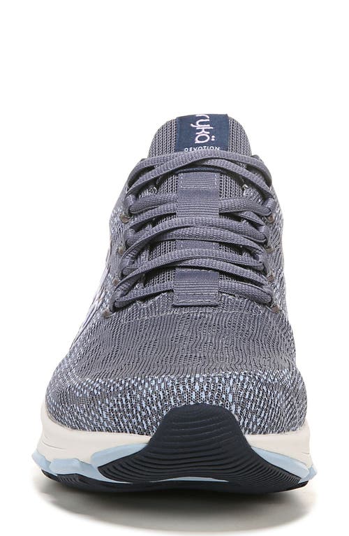 Ryka Devotion X Womens Walking Lifestyle Athletic And Training Shoes In Blue