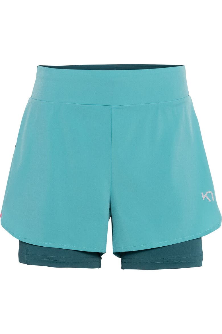 Mija Training Short - Women's, Alternate, color, Blue Lagoon