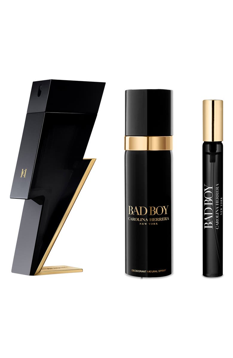 Carolina Herrera Bad Boy Eau de Toilette Set (Limited Edition) USD $174 Value, Main, color, 