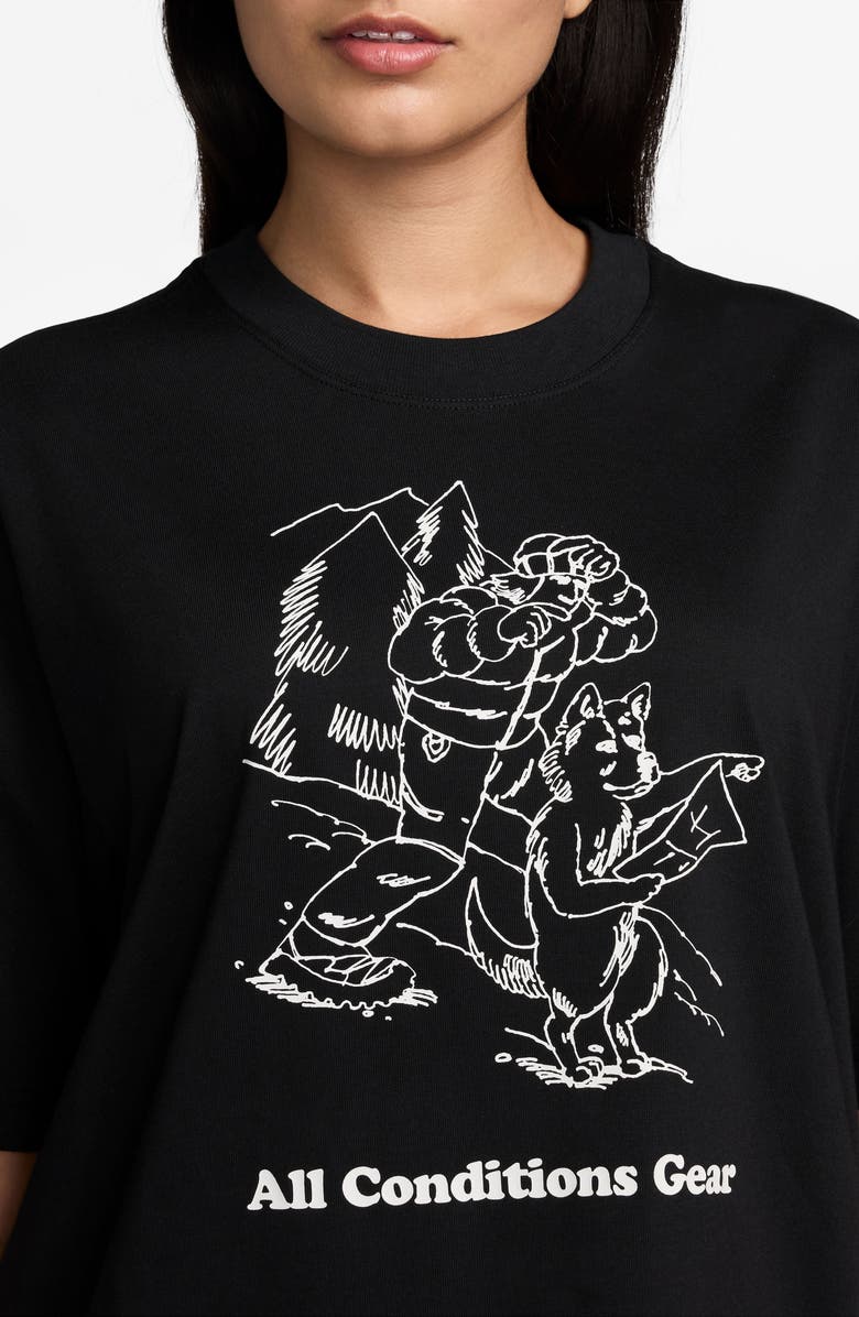 Nike Dri-Fit ACG Oversize Graphic T-Shirt, Alternate, color, 