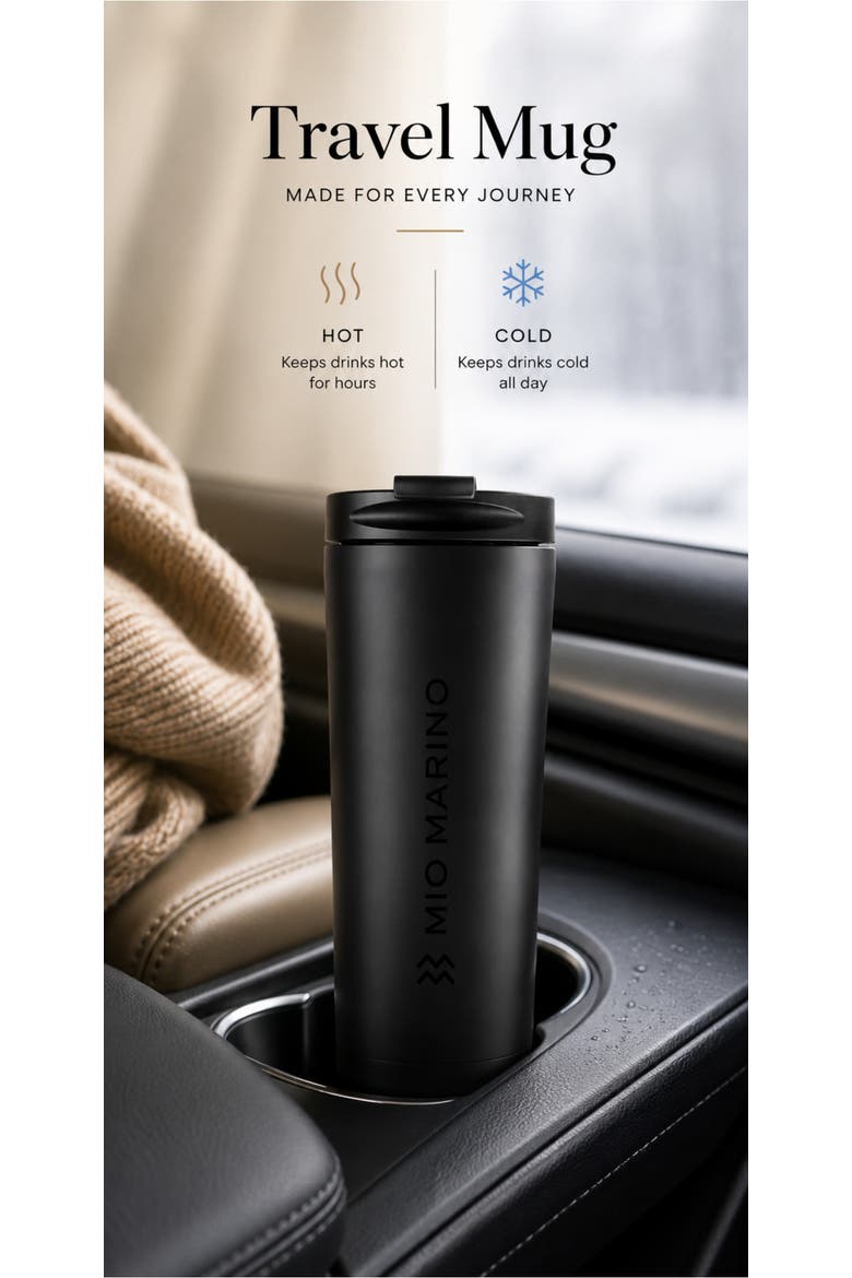 Vacuum-Insulated Stainless Steel Travel Mug 16 oz, Alternate, color, Slate Grey