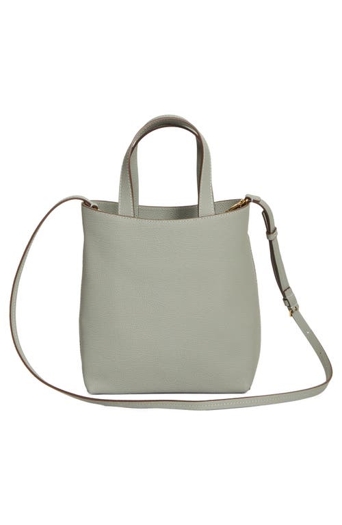 MARNI MARNI SMALL TRUNKAROO LEATHER SHOPPER