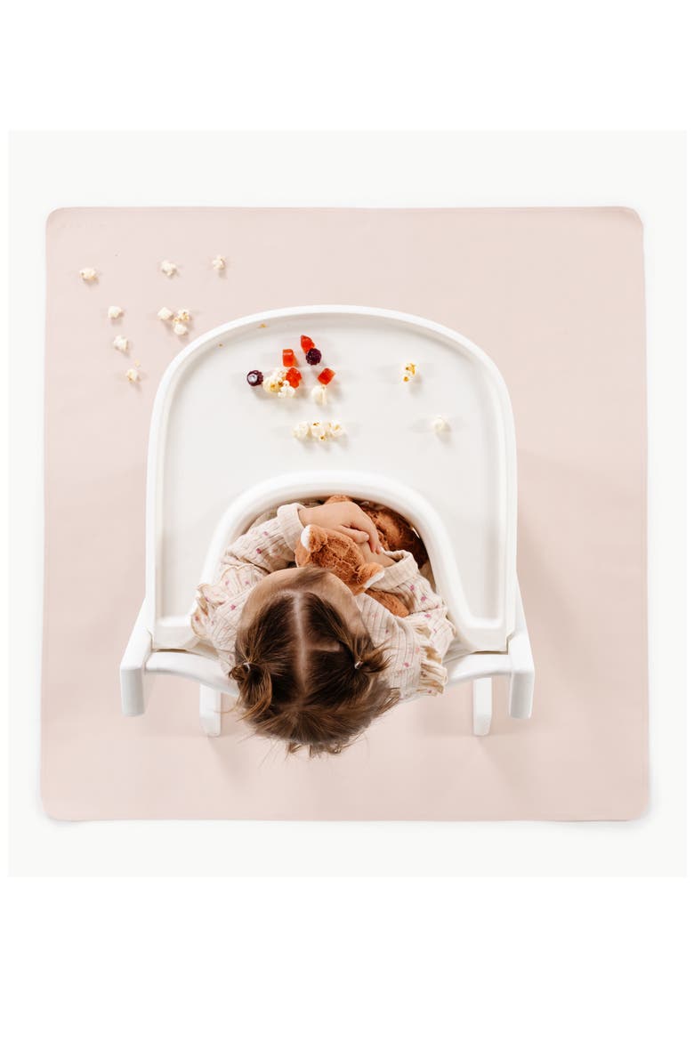 Water Resistant Highchair Mat, Alternate, color, BELLE