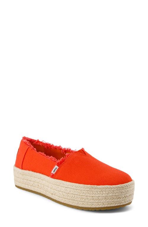 TOMS TOMS VALENCIA PLATFORM ESPADRILLE
