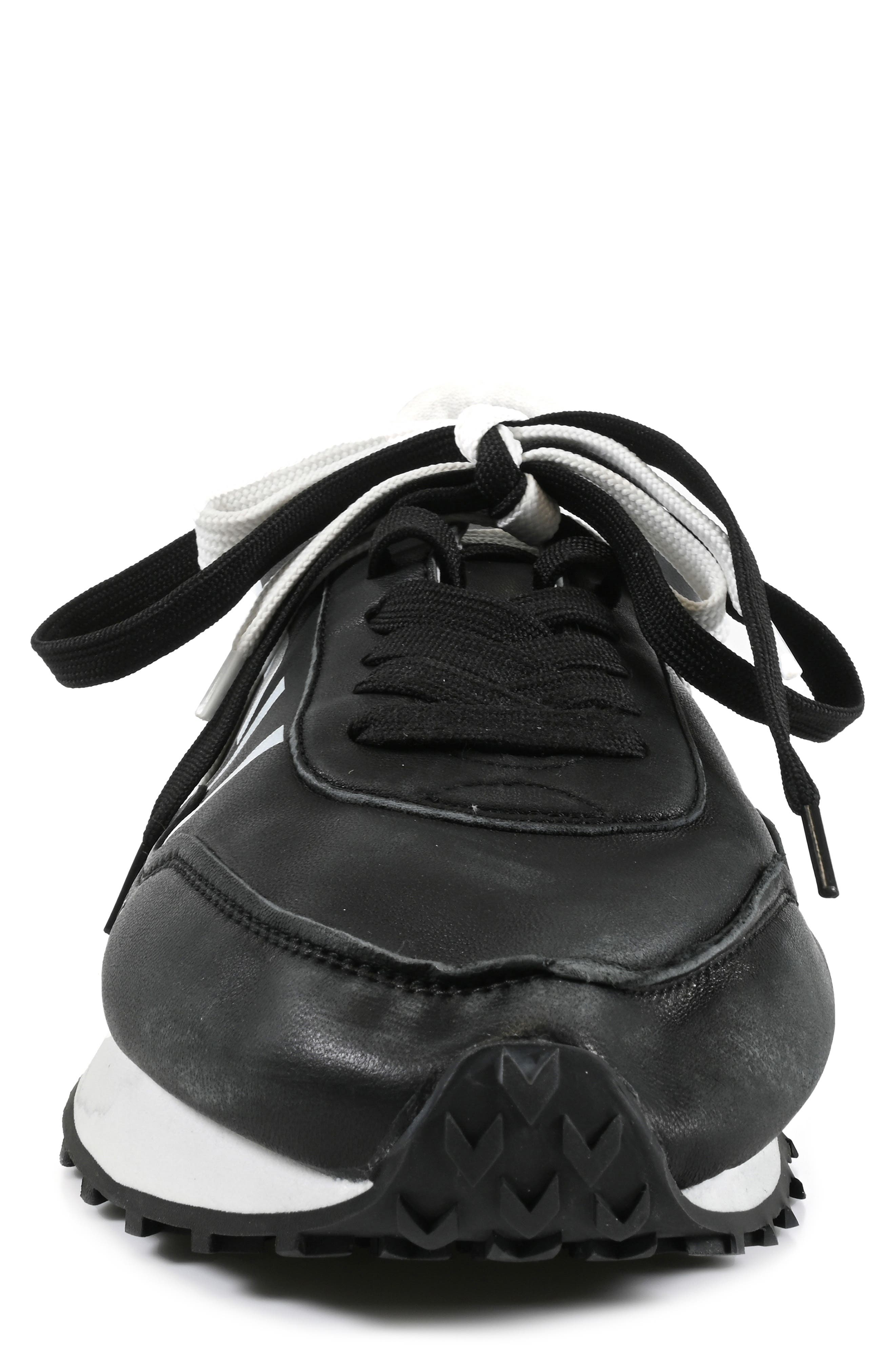 JOHN RICHMOND Rich Runners Sneaker, Alternate, color, Black/ White