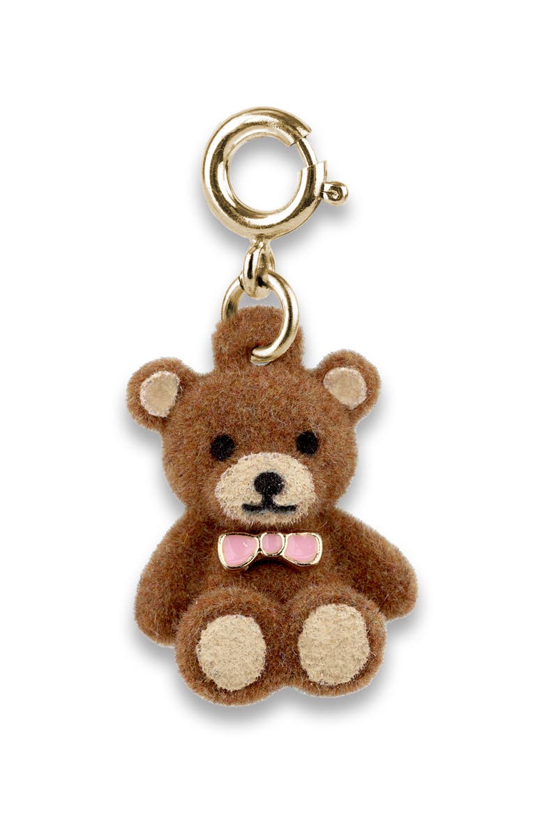 CHARM IT!<sup>®</sup> Kids' Fuzzy Bear Charm, Main, color, Brown