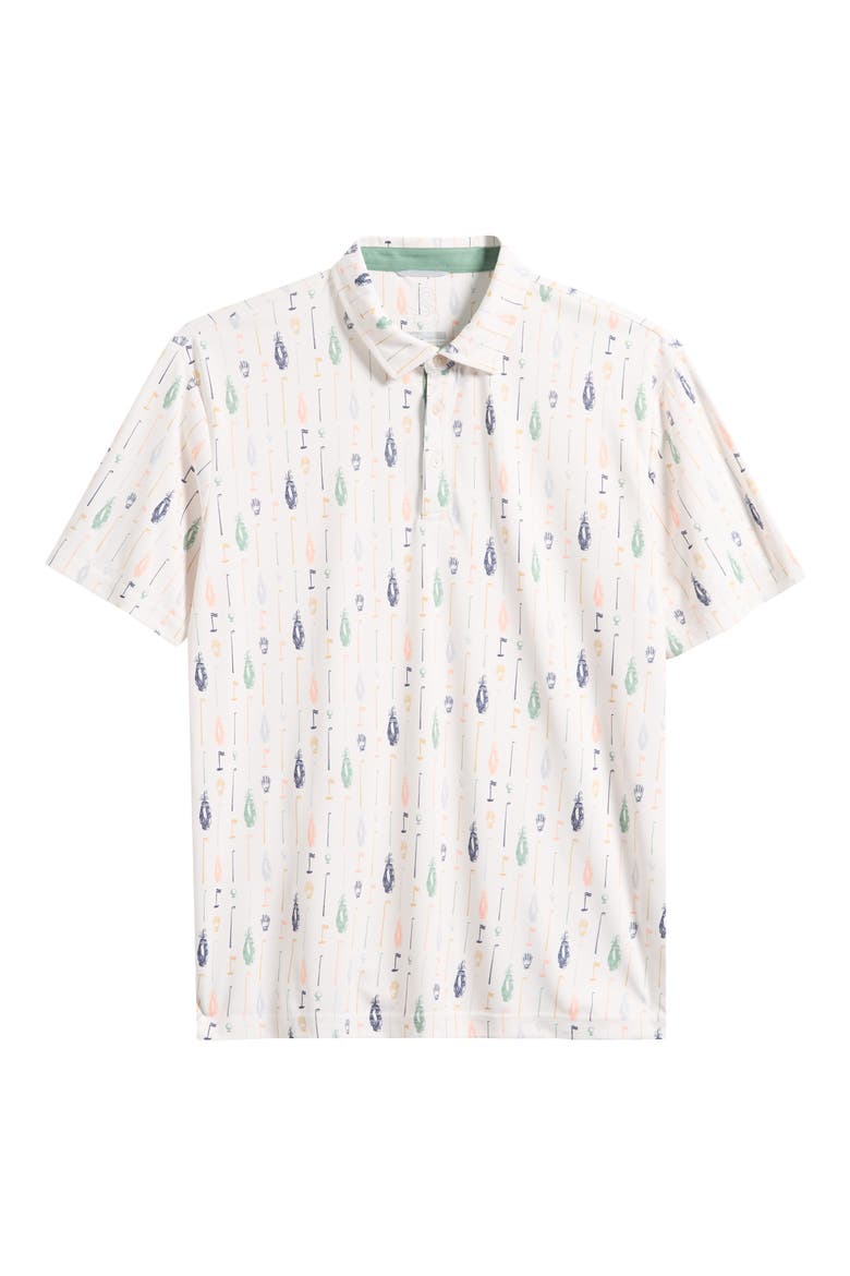 Heritage Performance Golf Polo, Alternate, color, VINTAGE WHITE