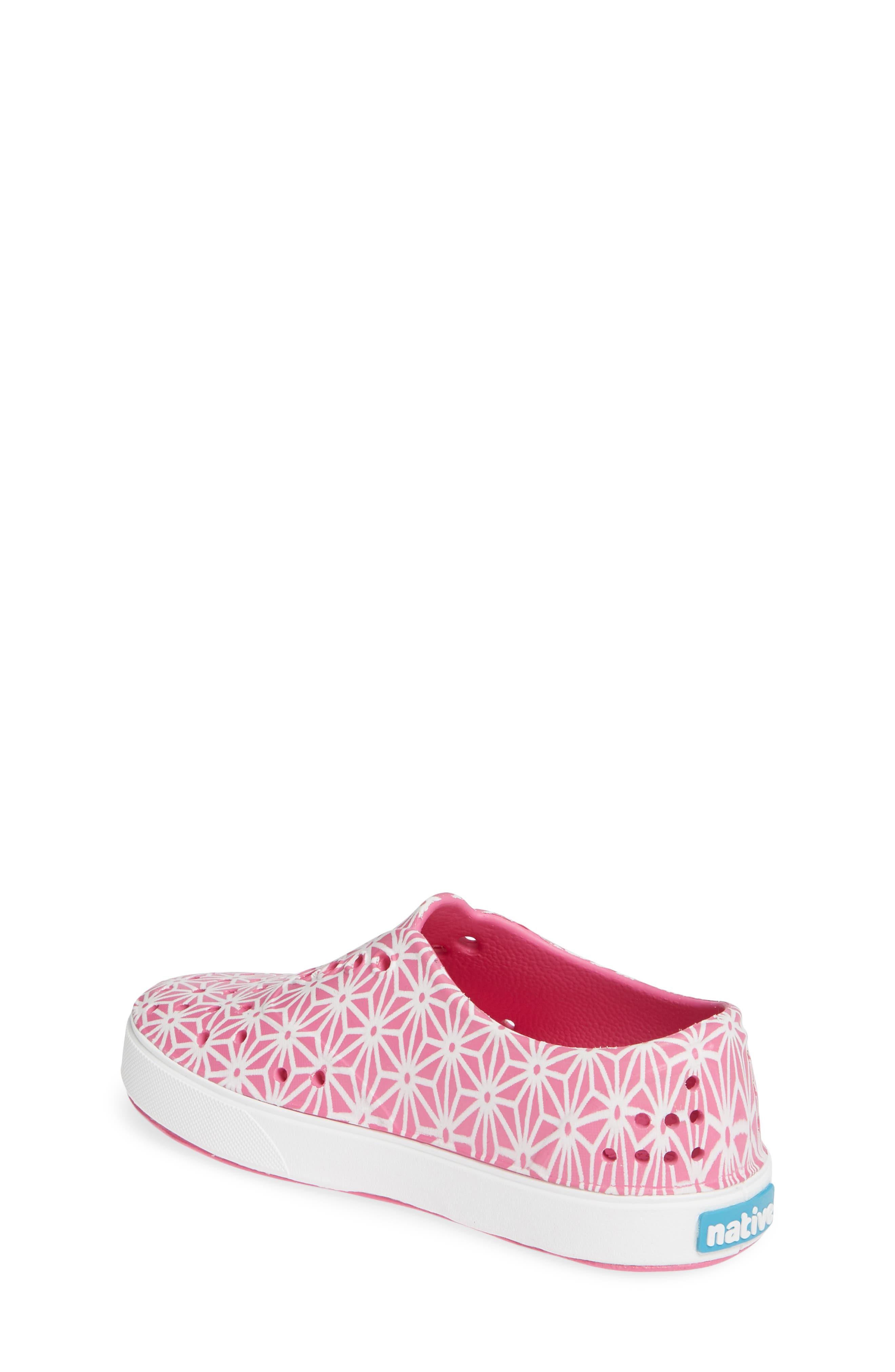 'Miller' Water Friendly Perforated Sneaker, Alternate, color, FESTIVAL PINK/ WHITE/ ASANOHA