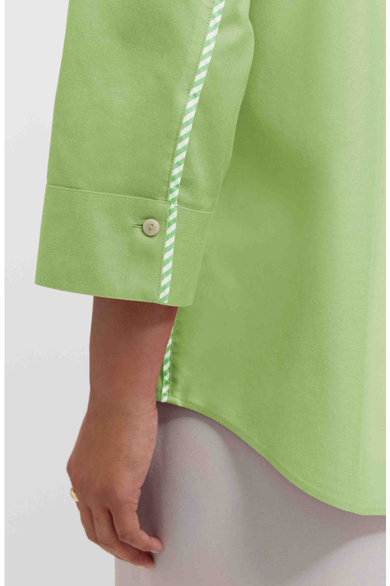 Marni Trim Shirt, Alternate, color, MOJITO GREEN