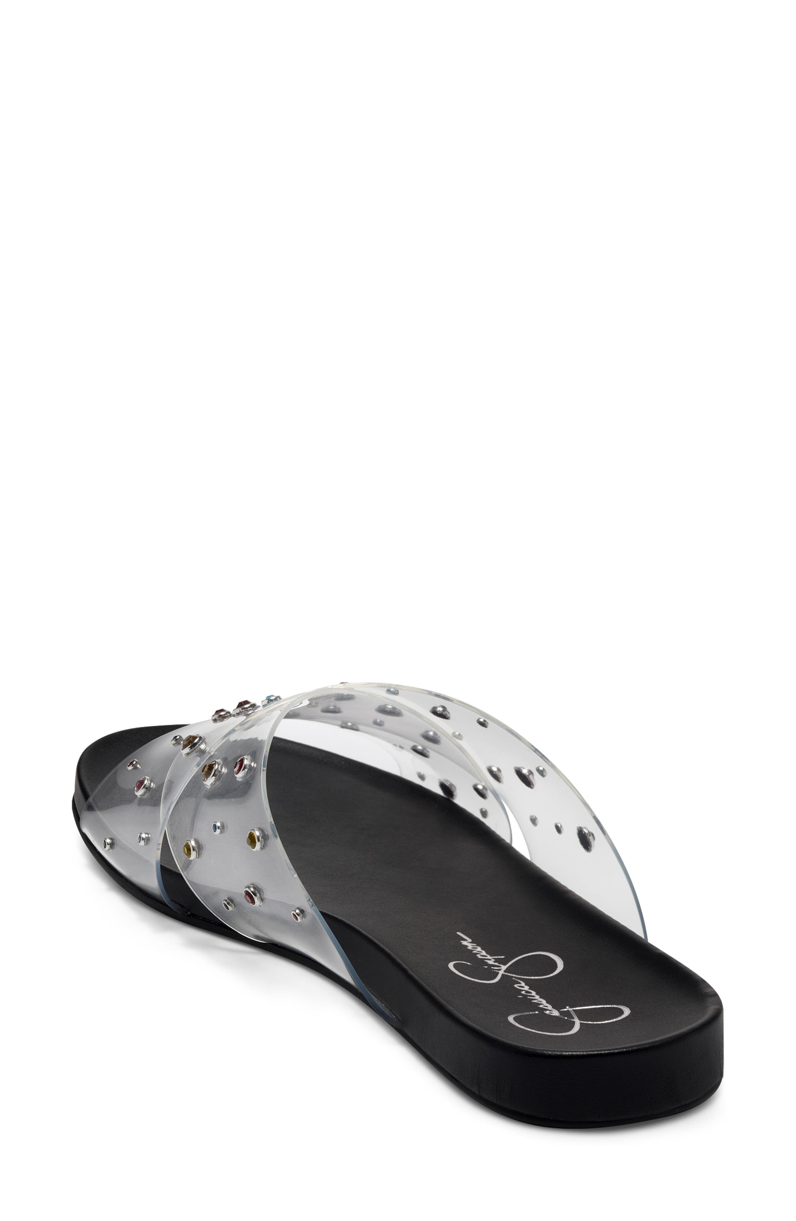 Jessica Simpson Tislie Clear Slide Sandal, Alternate, color, 