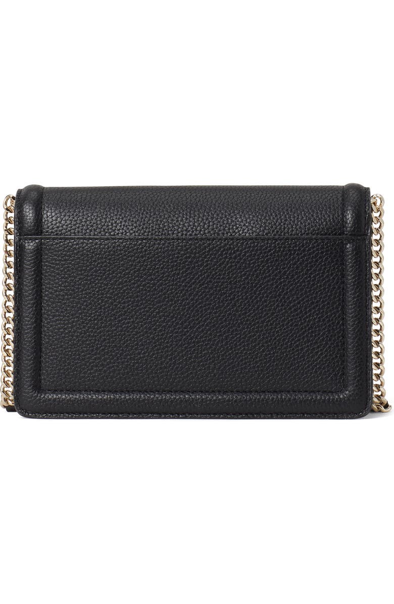 Kate Spade New York knott leather flap crossbody bag, Alternate, color,