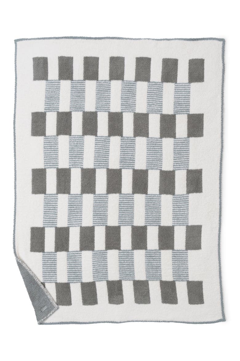CozyChic® Tile Check Throw Blanket, Alternate, color, EUCALYPTUS MULTI